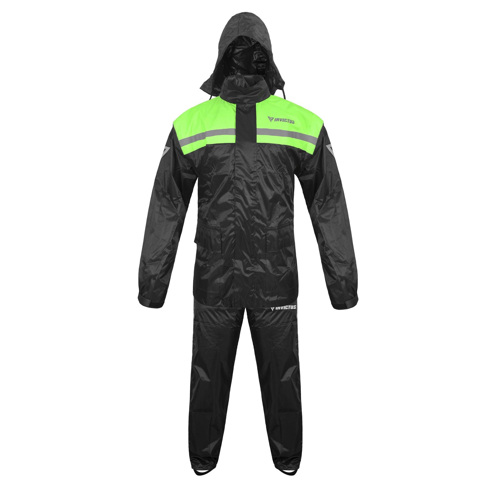 TRAJE AGUA ZYKLON DOS PIEZAS NEGRO AMARILLO CON REFLECTANTE