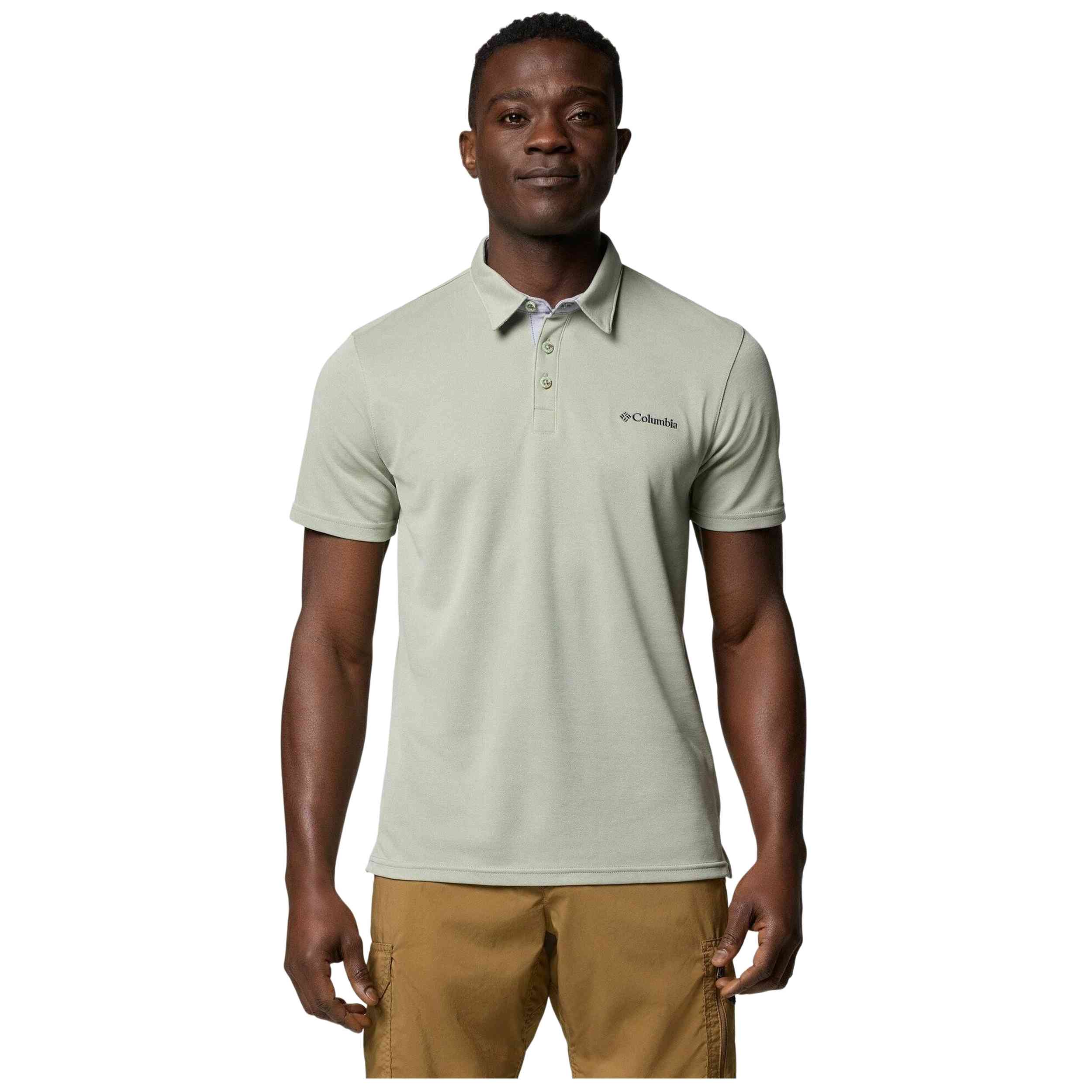 Top Columbia modelo Nelson Point™ Polo en color Verde