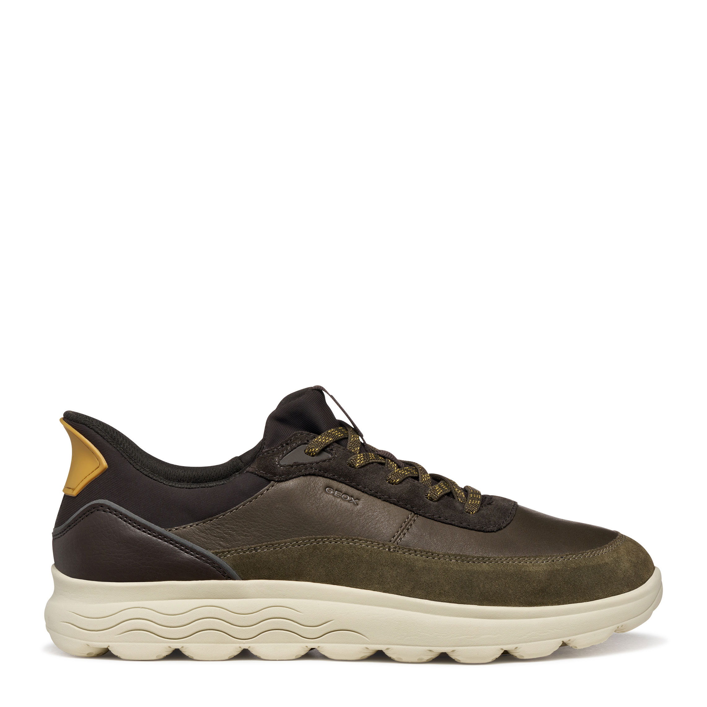 Geox Zapatillas Spherica Plus Verdes U56MPA 08522-C3208 , para Hombre