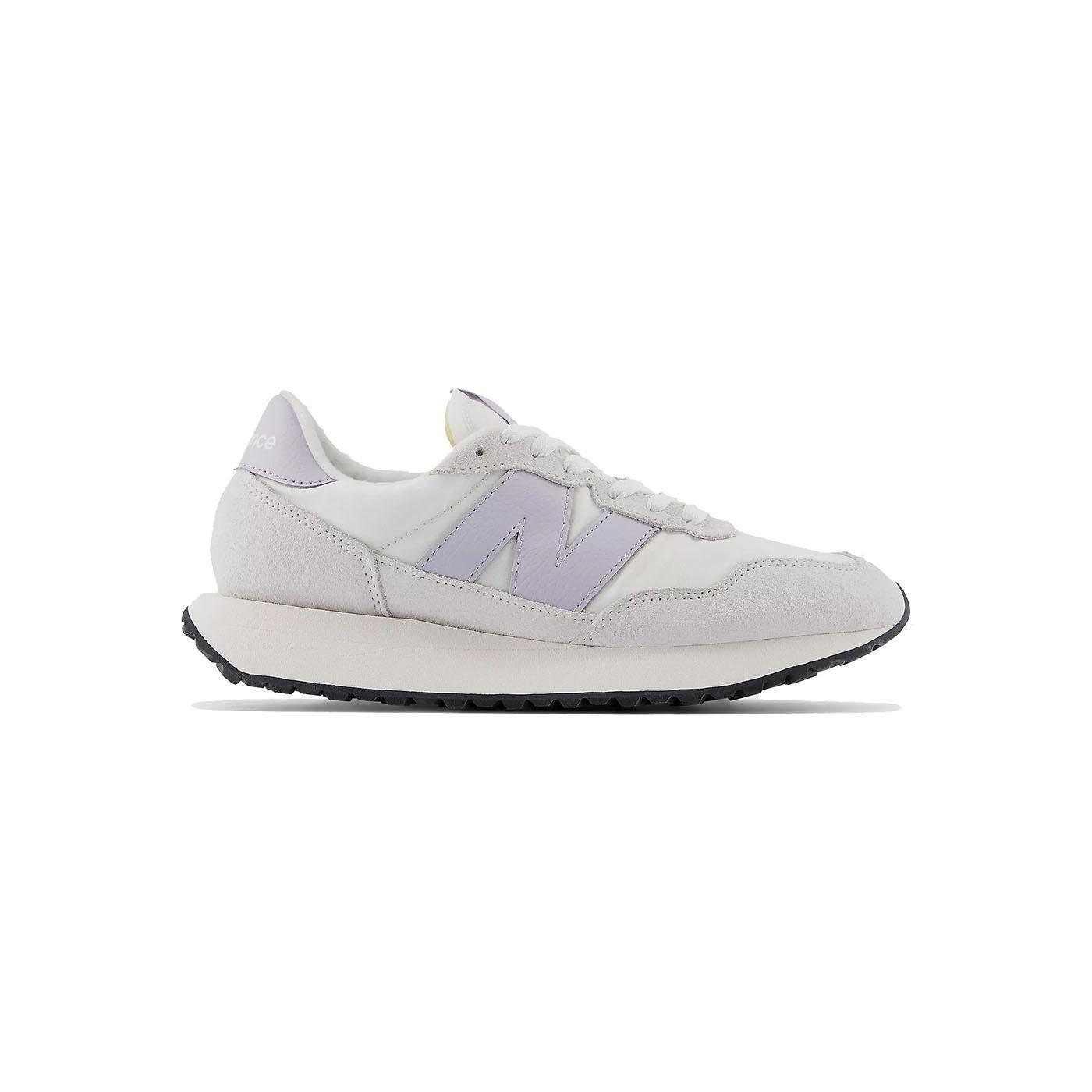 Zapatillas Mujer New Balance 237 Blanca Lila