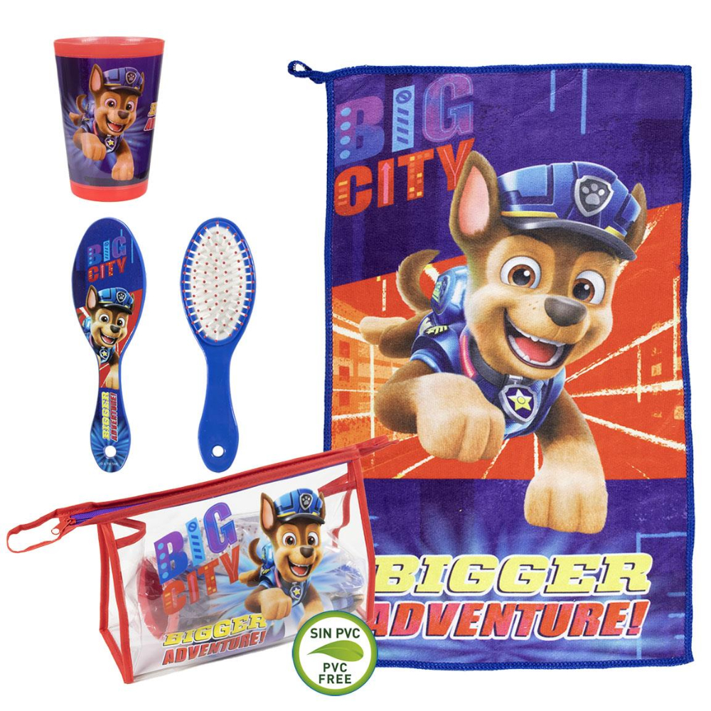 Patrulla Canina Cerdá Set de baño 70362 azul Junior