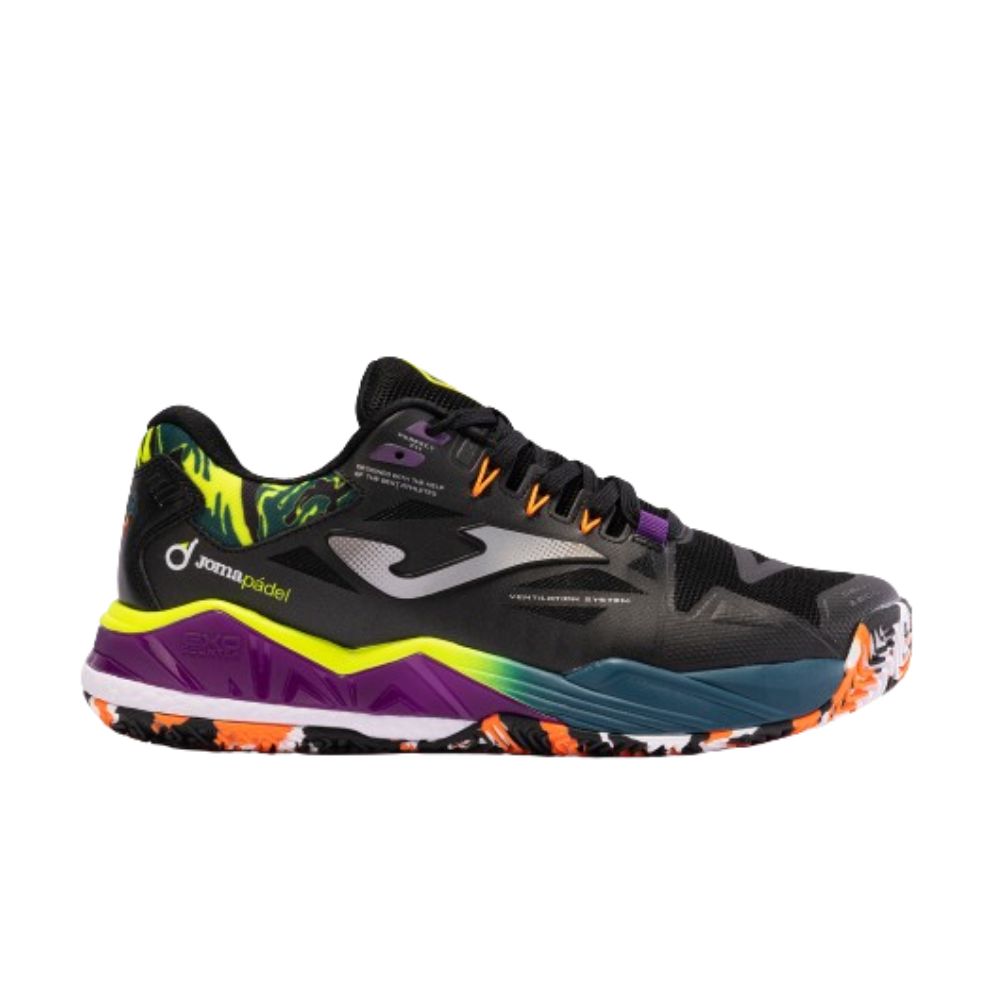 ZAPATILLAS JOMA SPIN MEN 2401 BLACK PETROLIUM.