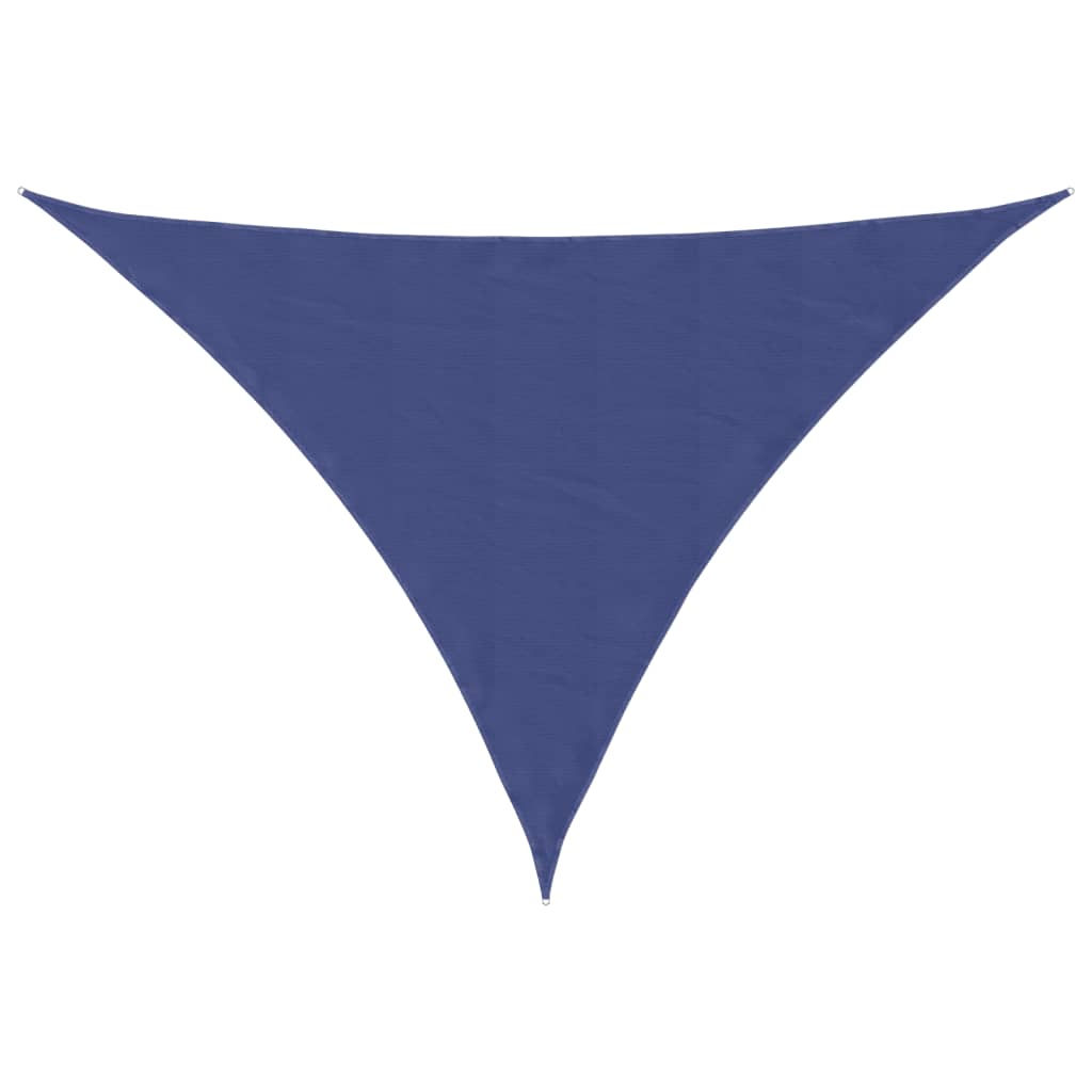 vidaXL Toldo de vela triangular tela Oxford 5x7x7 m Multicolor