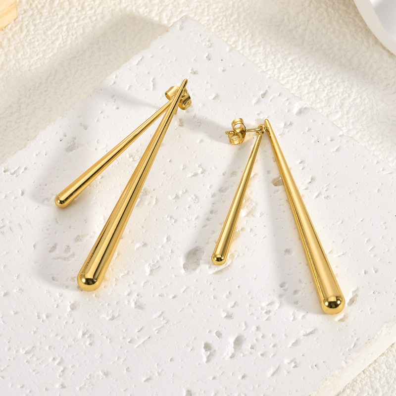Pendientes elegantes, pendientes de botón de estilo vintage para mujer