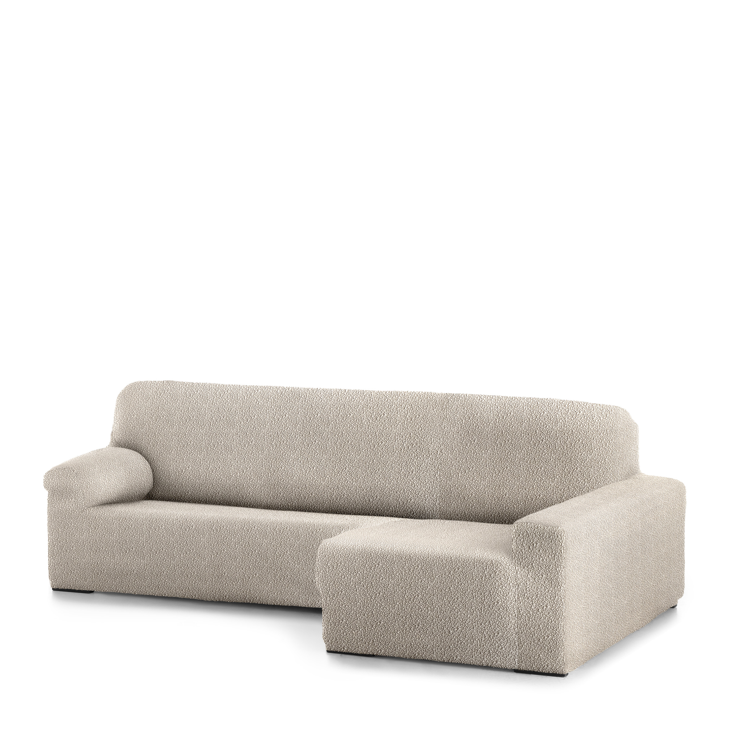 Funda Chaise Longue brazo largo derecha bielástica Roc