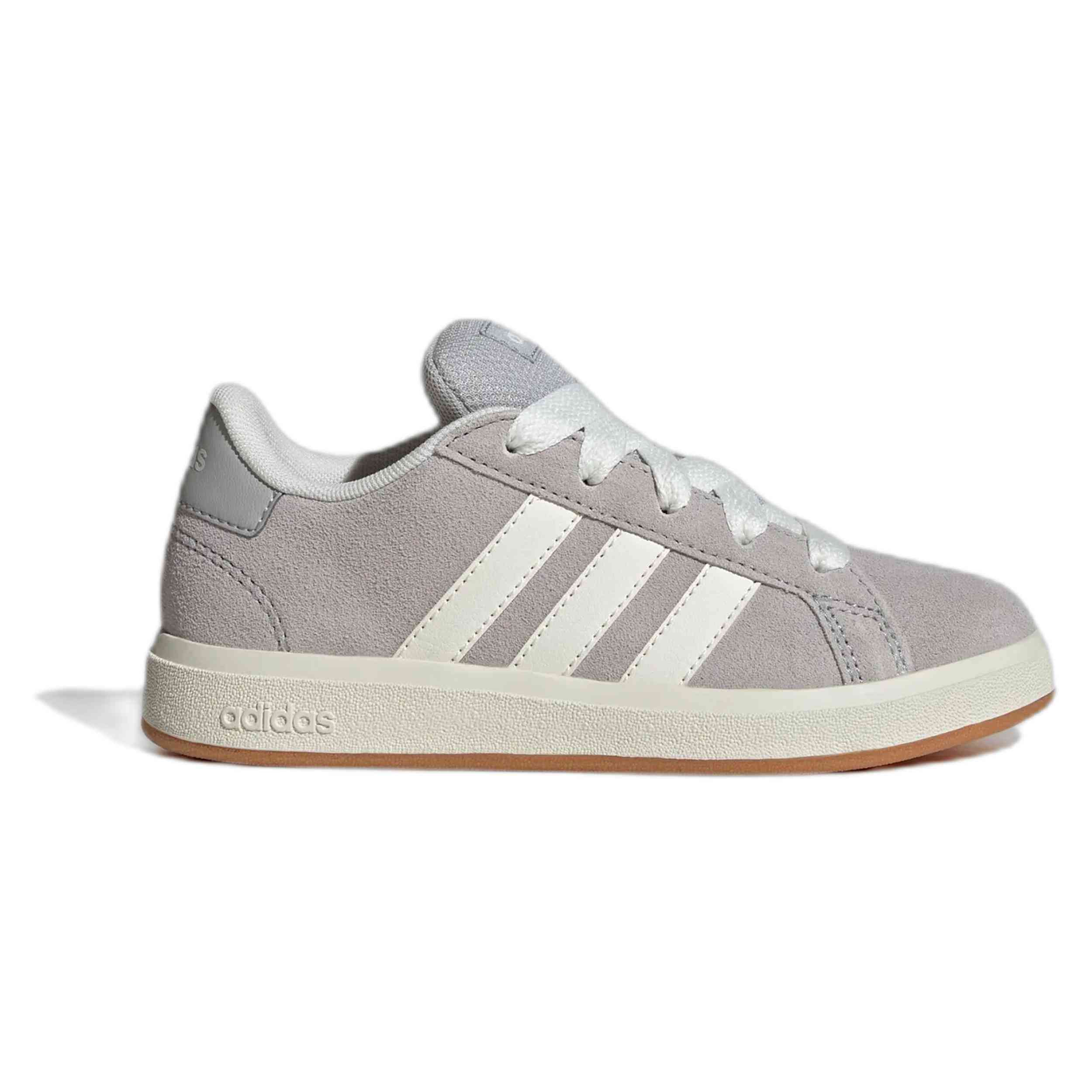 Nan Adidas modelo Jh6179 Grand Court 00S K en color Gris