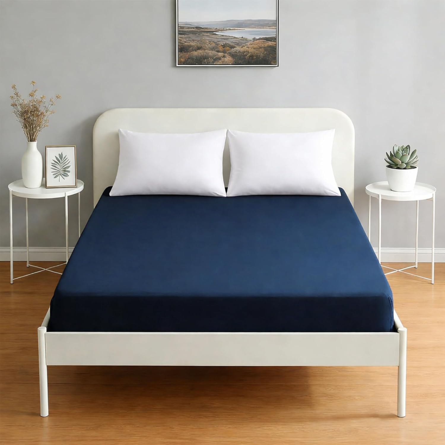 OsoNube STORE - Sabanas Bajeras Ajustable Cama 90,105,135,150,160,180- Sábana Bajera para colchón de hasta 30cm de Alto, Bolsillo Profundo - Microfibra de Poliéster,Tacto Suave y Cómodo.