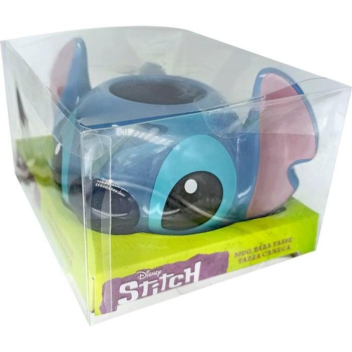 STOR TAZA CERAMICA 3D XXL ML STITCH EN CAJA REGALO TAZAS 15x9x10 Cms.