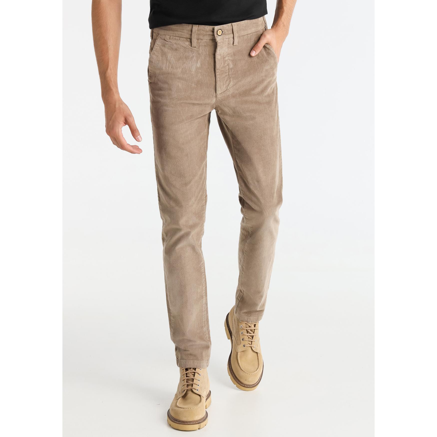 BENDORFF - Pantalon Chino corduroy elastic - Regular fit - Tiro Medio - Tallaje en Pulgadas- Tallaje en Pulgadas