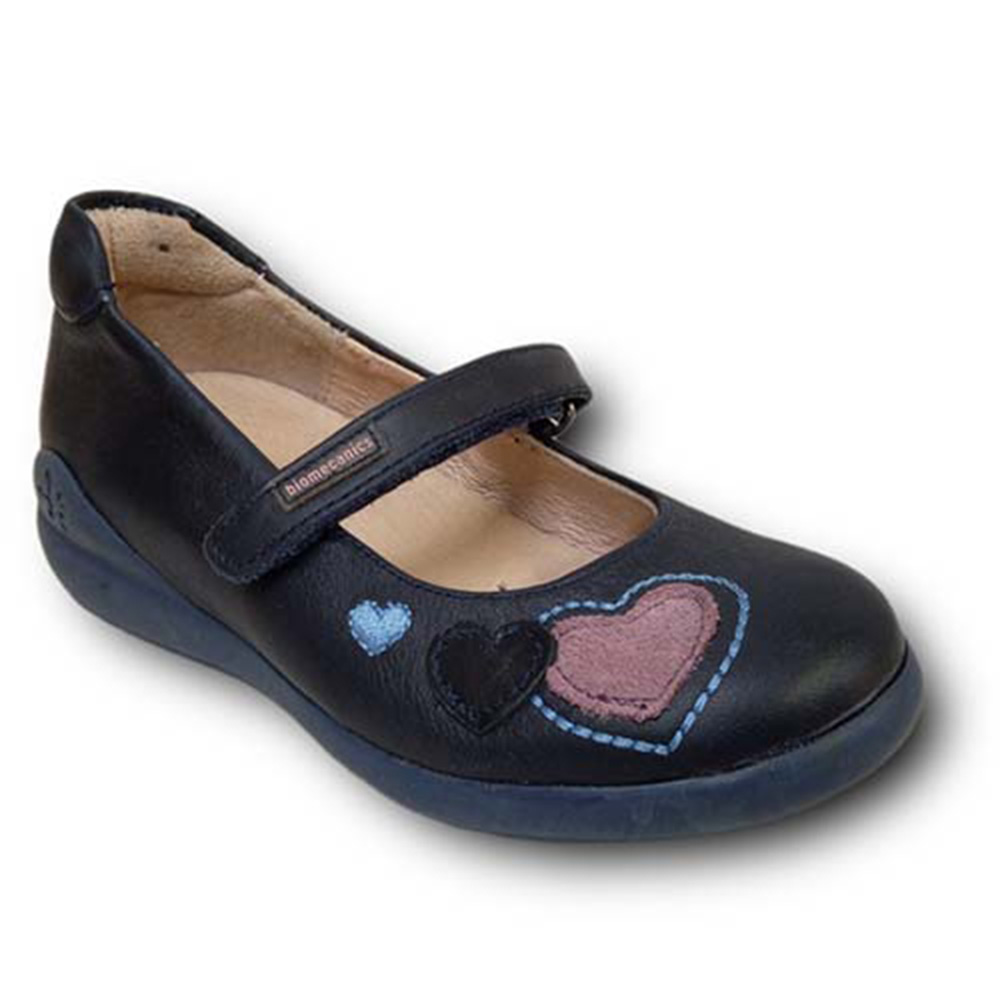 Biomecanics Merceditas Colegial Niña 171155 MARINO calzado niños Biomecanics Winter ROYALE CORDONETS