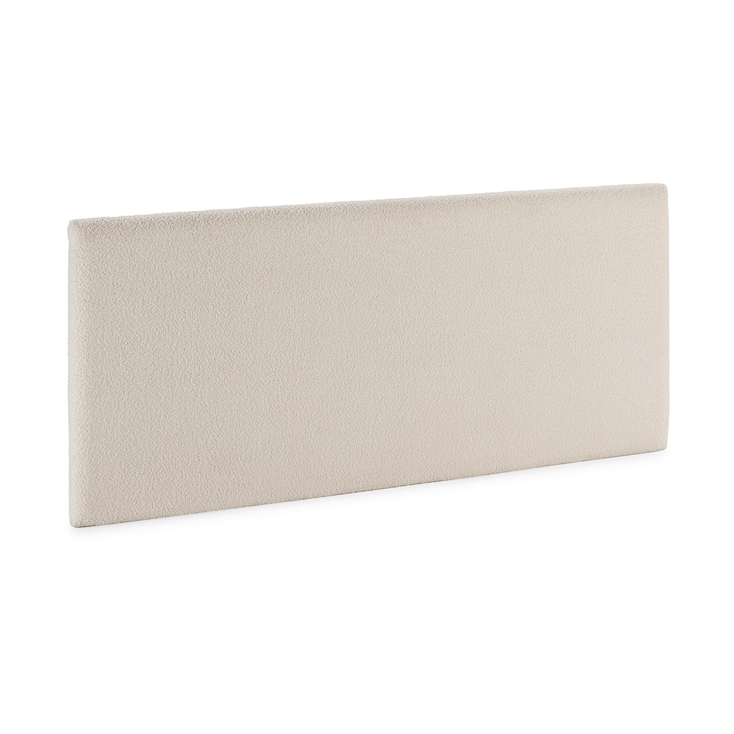 VS Venta-Stock Cabecero Niebla 90x60 cm tela borreguito Beige