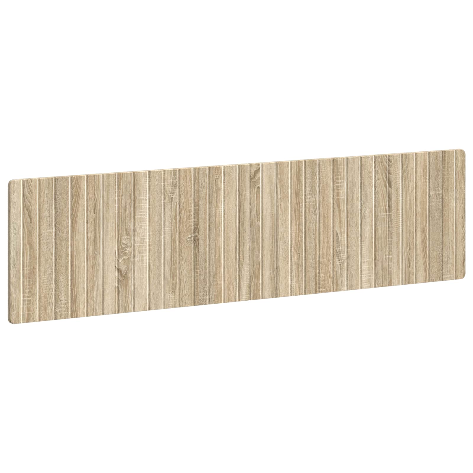 vidaXL Cabecero montada en la pared ZWOLLE Madera de ingeniería 200 x 3 x 50 cm Multicolor