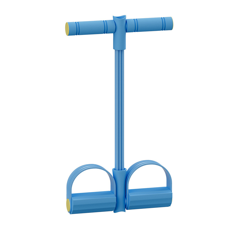 Kit de Bandas de Resistencia con 4/6 Tubos y Estribos para Piernas - Para Abdominales, Glúteos, Ejercicio en Casa