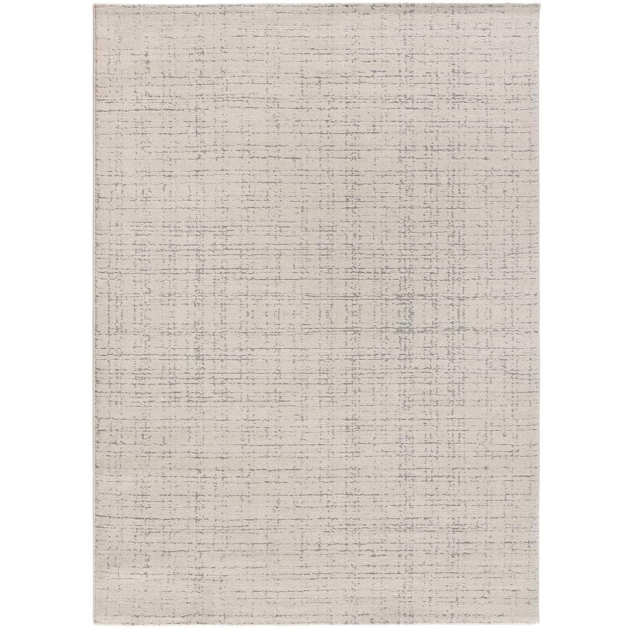 ATTICGO Alfombra de Interior Estilo Geométrico en Crema - HL-NATURAL 12512 | 80X150, 160X230, 200X300 cm
