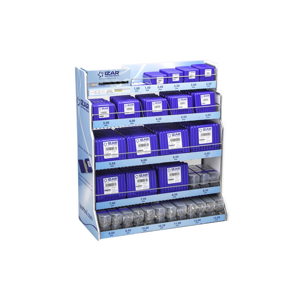 Broca IZAR HSS Din338N Classique - 1010 - Expo 1010 Pt-14 (1-13 mm - 3,30/4,20/6,80/10,20) Export