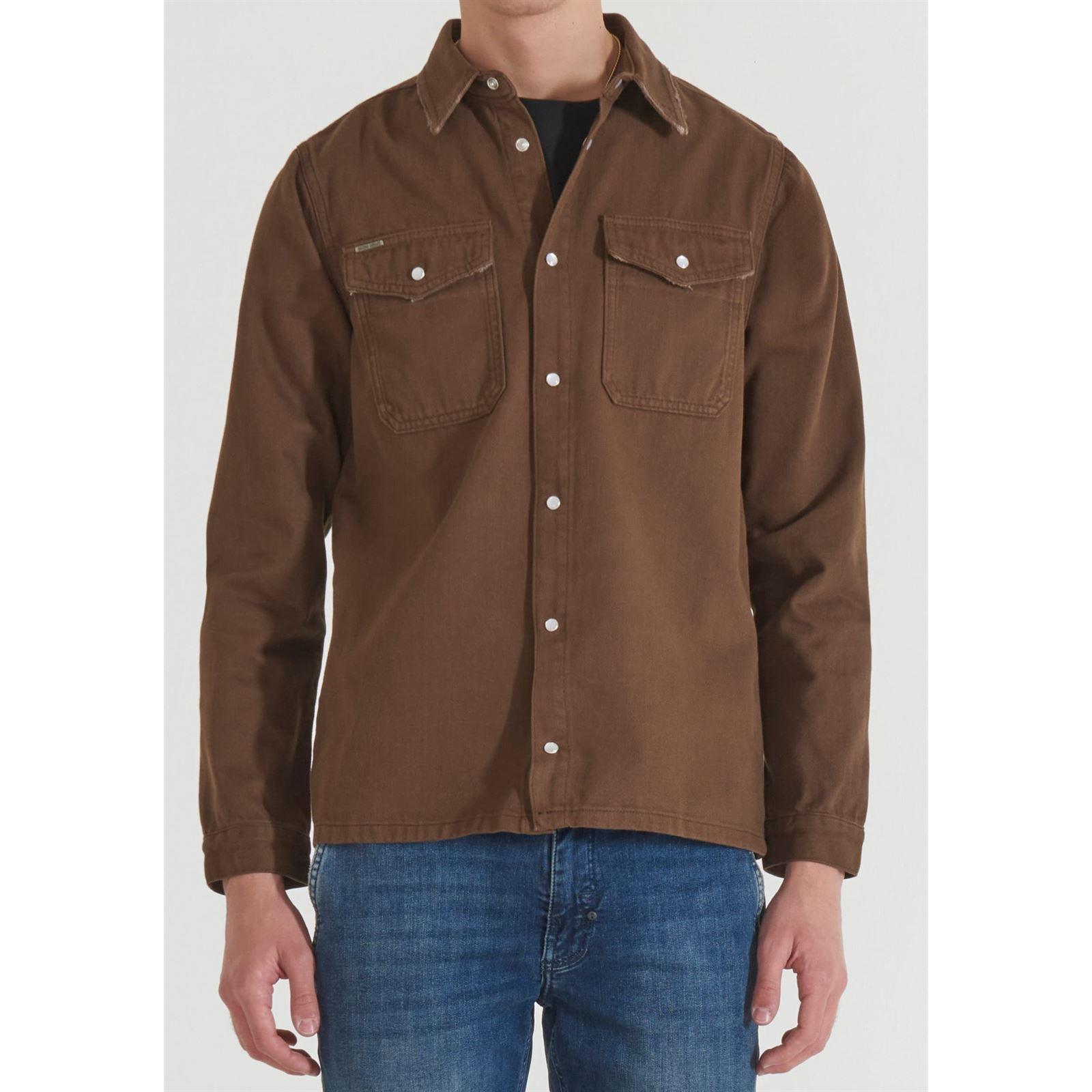 Camisa Antony Morato MMSL00725 FA700133 2104 tabaco oscuro