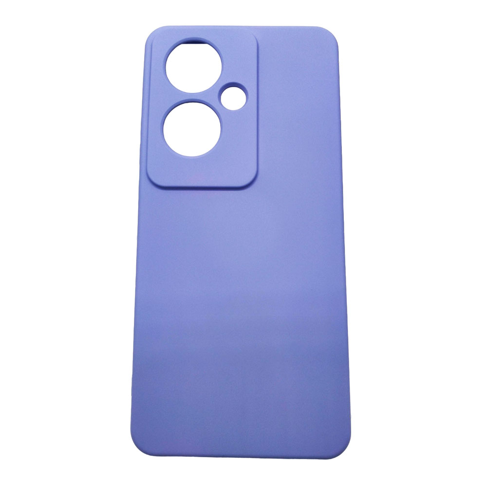 Mercachip Carcasa de silicona para Oppo Reno 11F en color morado, negro y rojo - Accesorio smartphone