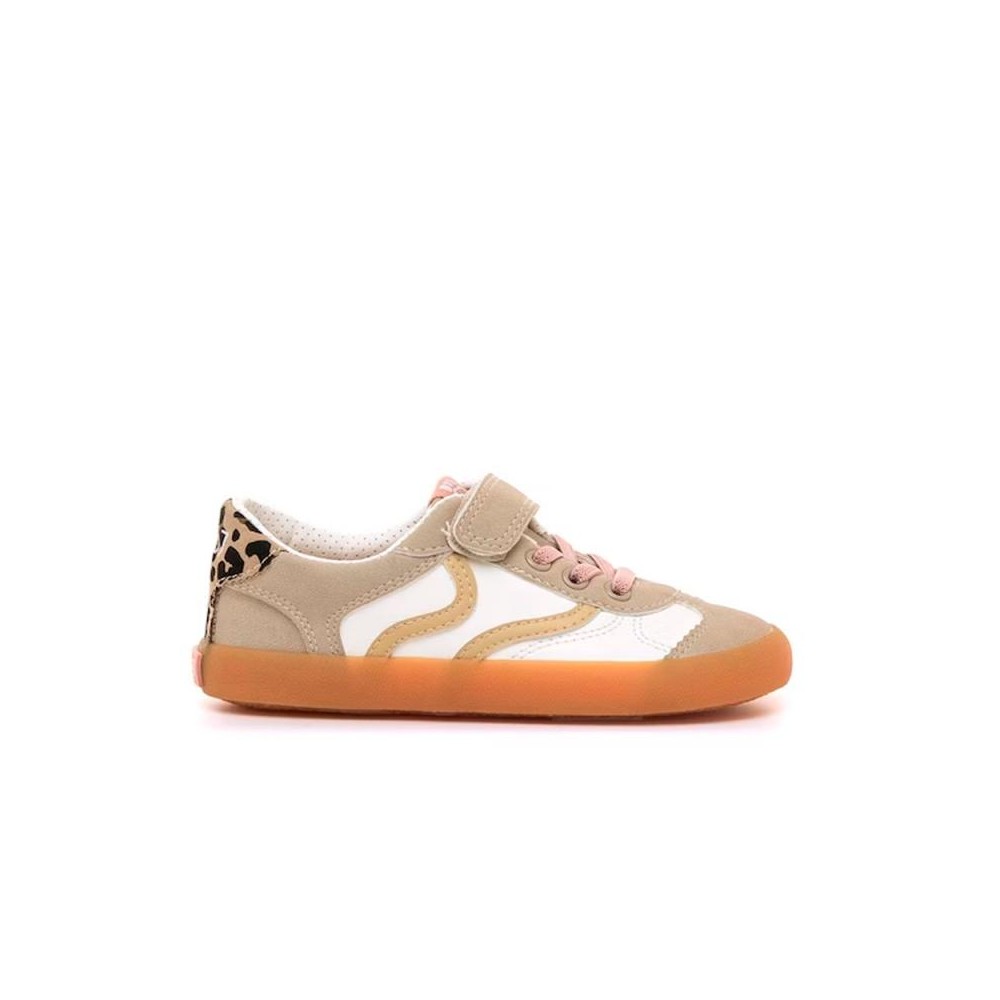 Barefoot Niño Mustang 49042 Blanco-Gris