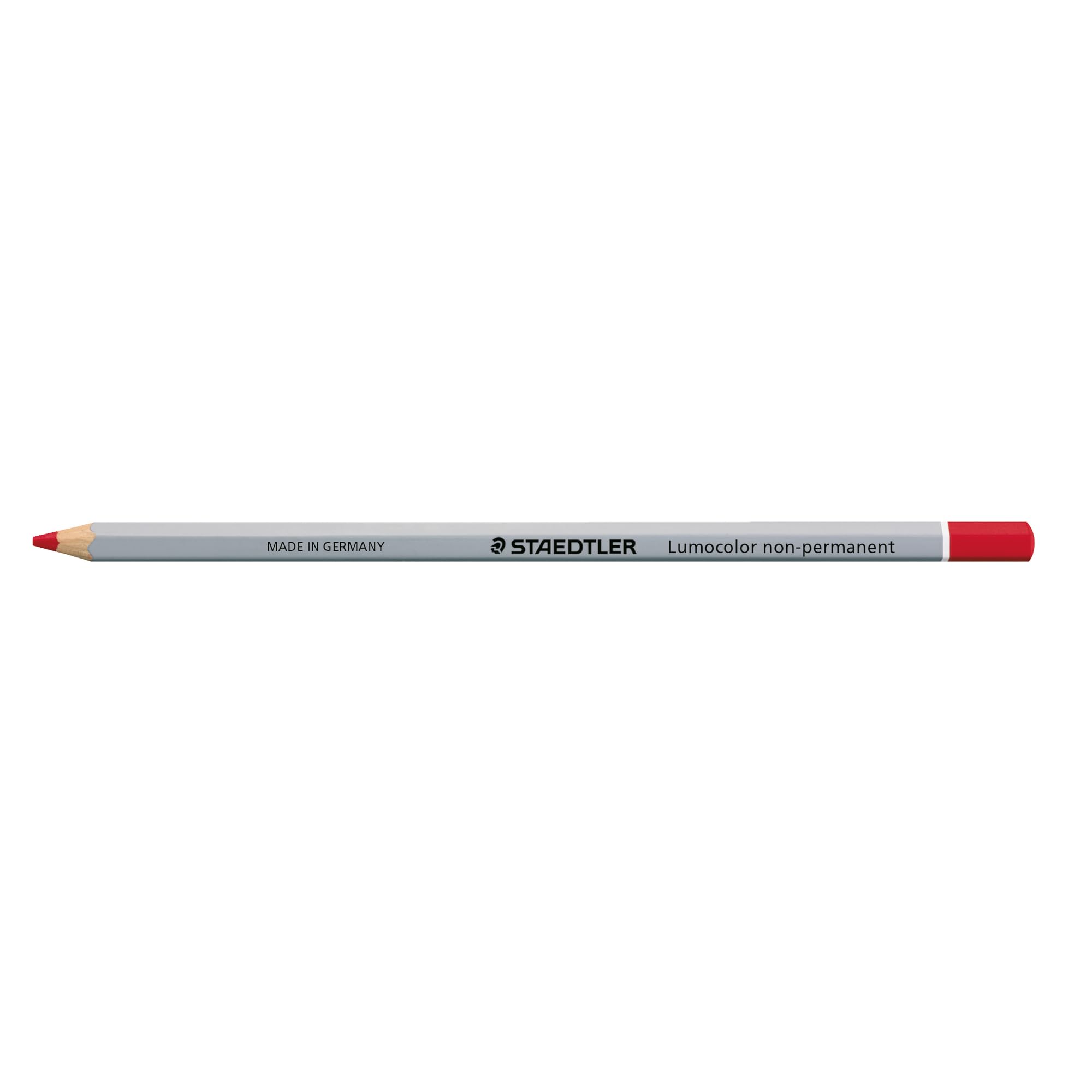 Staedtler – Lote de 3 rotuladores en seco non-permanent Lumocolor Omnichrom 108, rojo