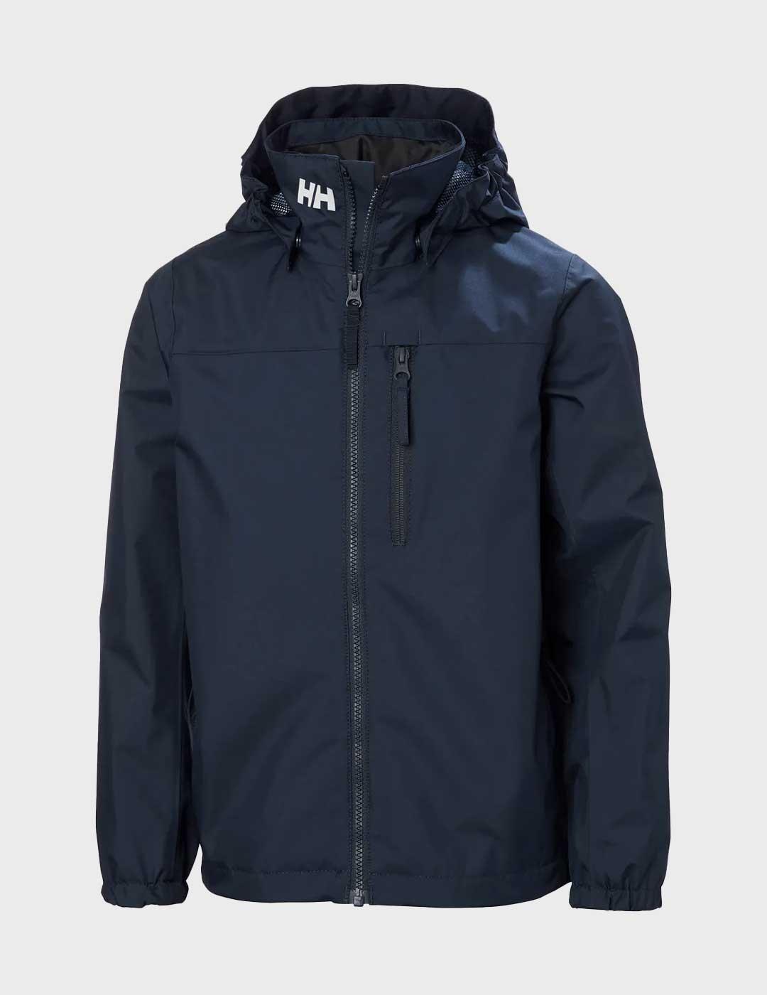 Helly Hansen Jr Crew chaqueta azul marino para niño y niña