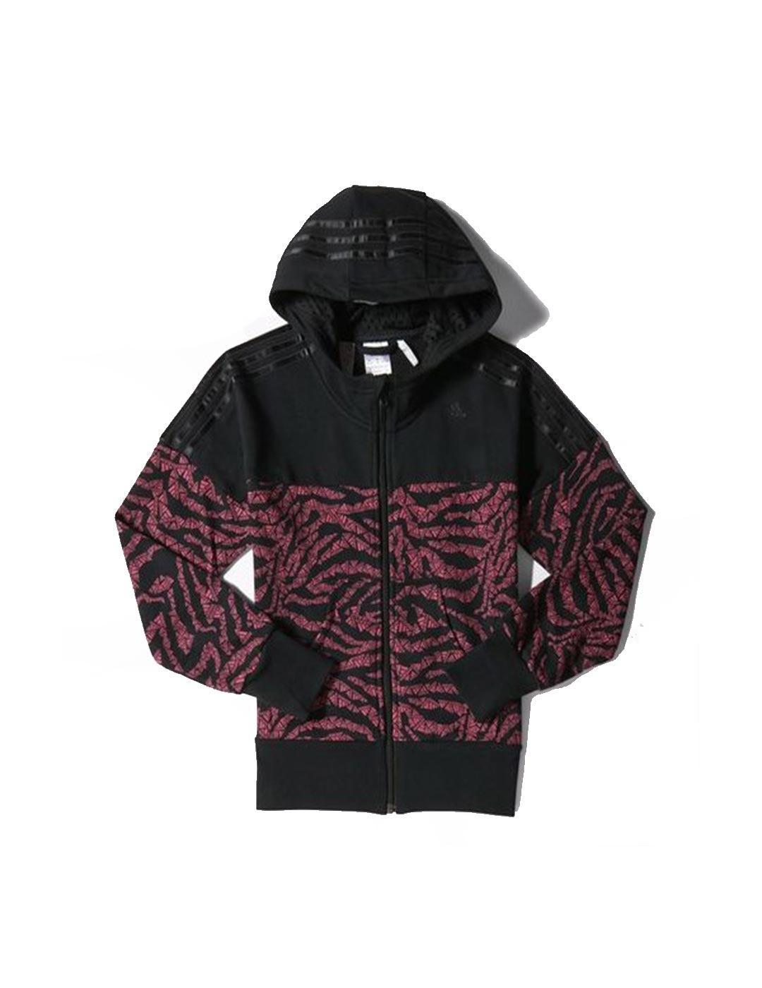 Sudadera Deporte Niña Adidas Negro