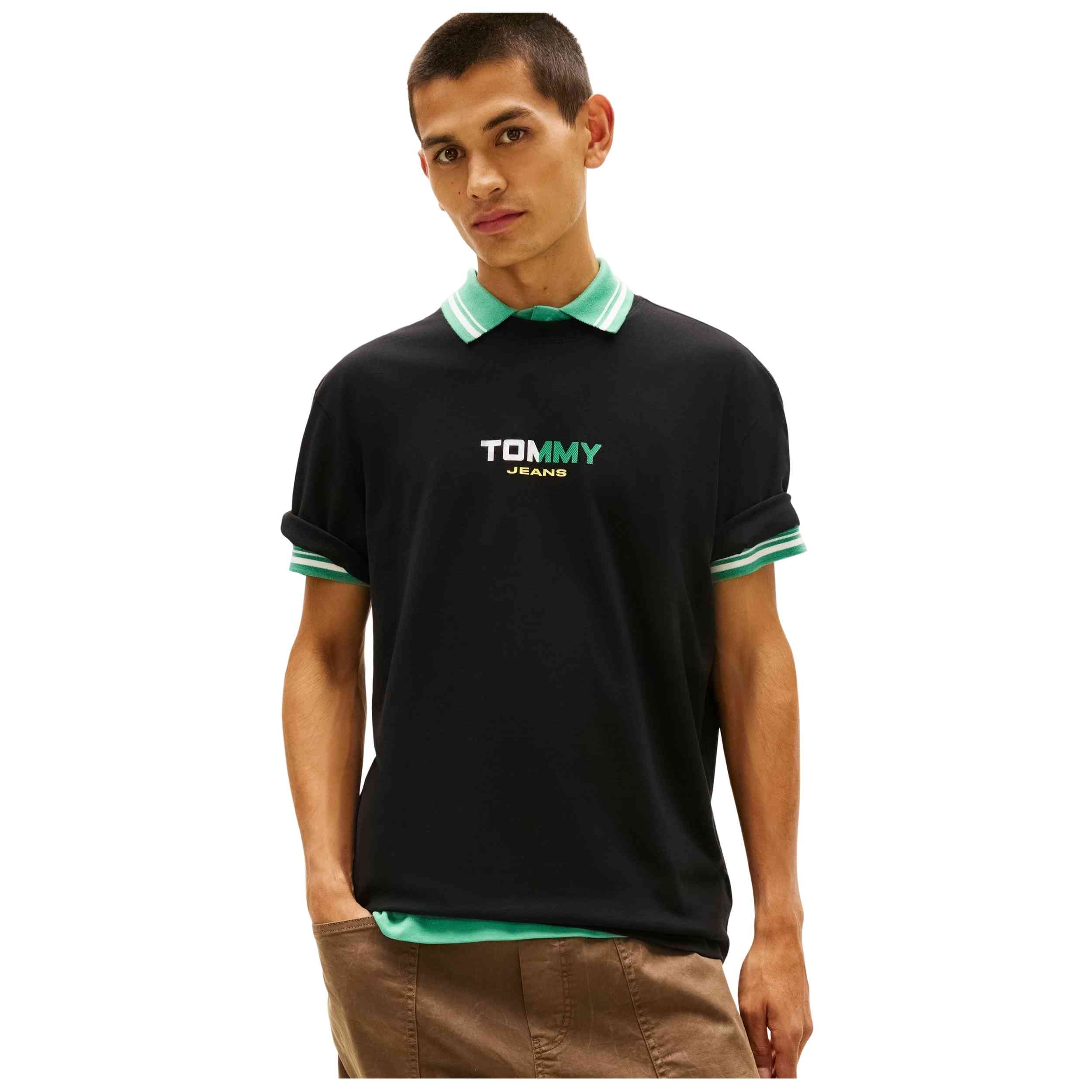 Polo De Manga Corta Tommy Hilfiger modelo TJM RLX LA BACKPRINT SS TEE EXT para Hombre en color SD