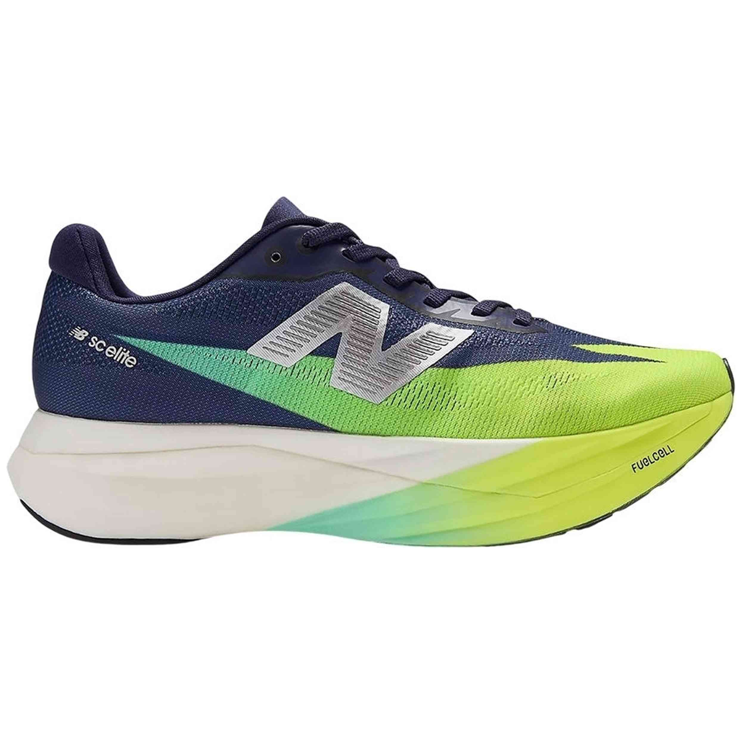 Zapatillas De Running New Balance modelo Zapatillas New Balance FuelCell SuperComp Elite v5 azul oscuro verde mujer para Mujer en color Azul