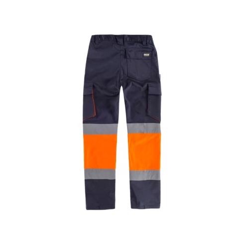Pantalón Elástico Alta Visibilidad Reforzado