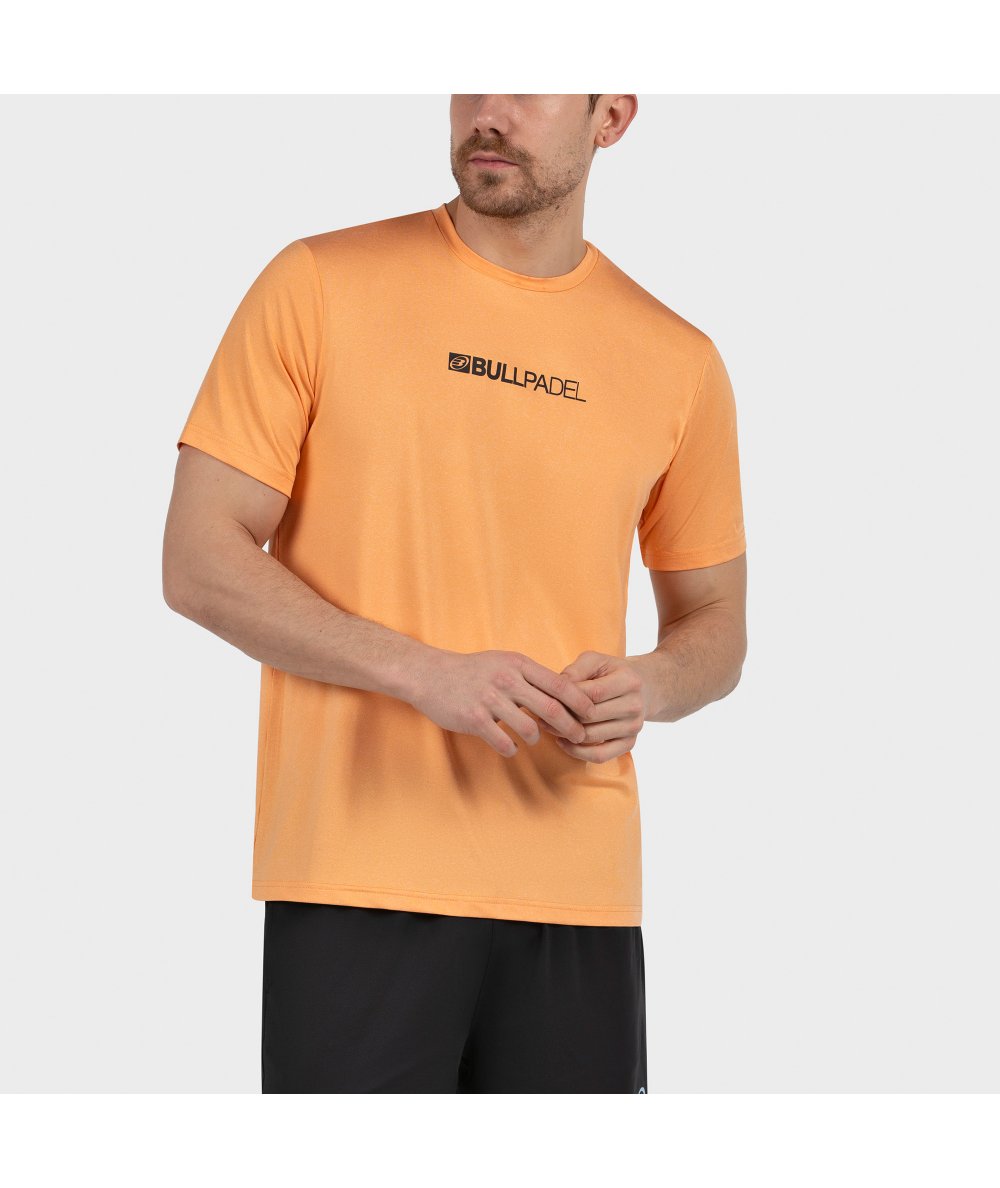 Camiseta Bullpadel Coledil Mandarina