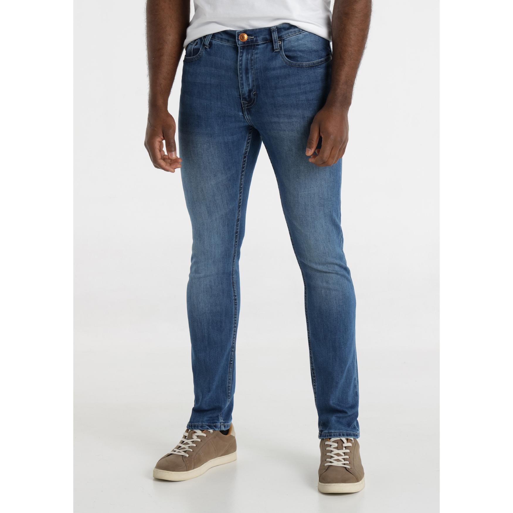 LOIS JEANS - Jeans lavado medio azul repreve - Slim fit - Tiro medio - Tallaje en Pulgadas- Tallaje en Pulgadas