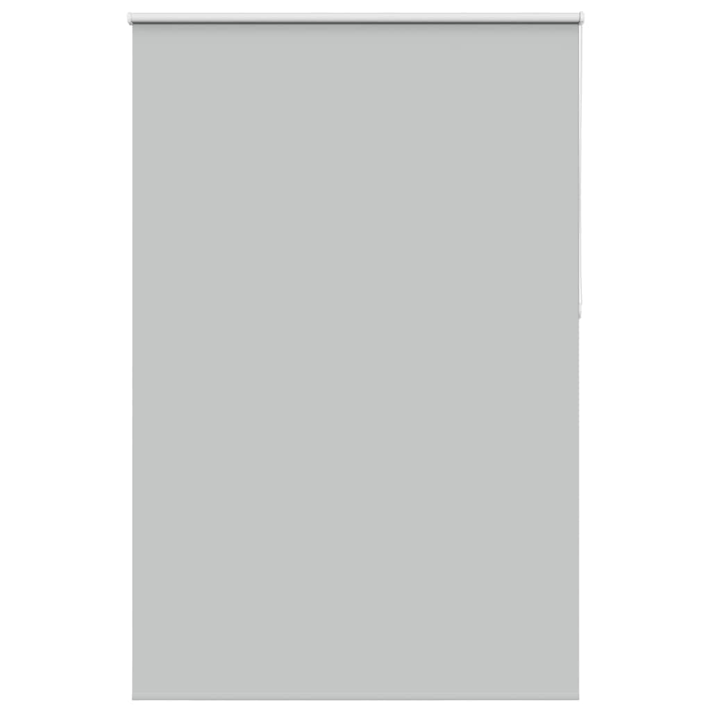 vidaXL Estor Enrollable Opaco gris claro 160x210 cm Tela Ancho 156,6cm