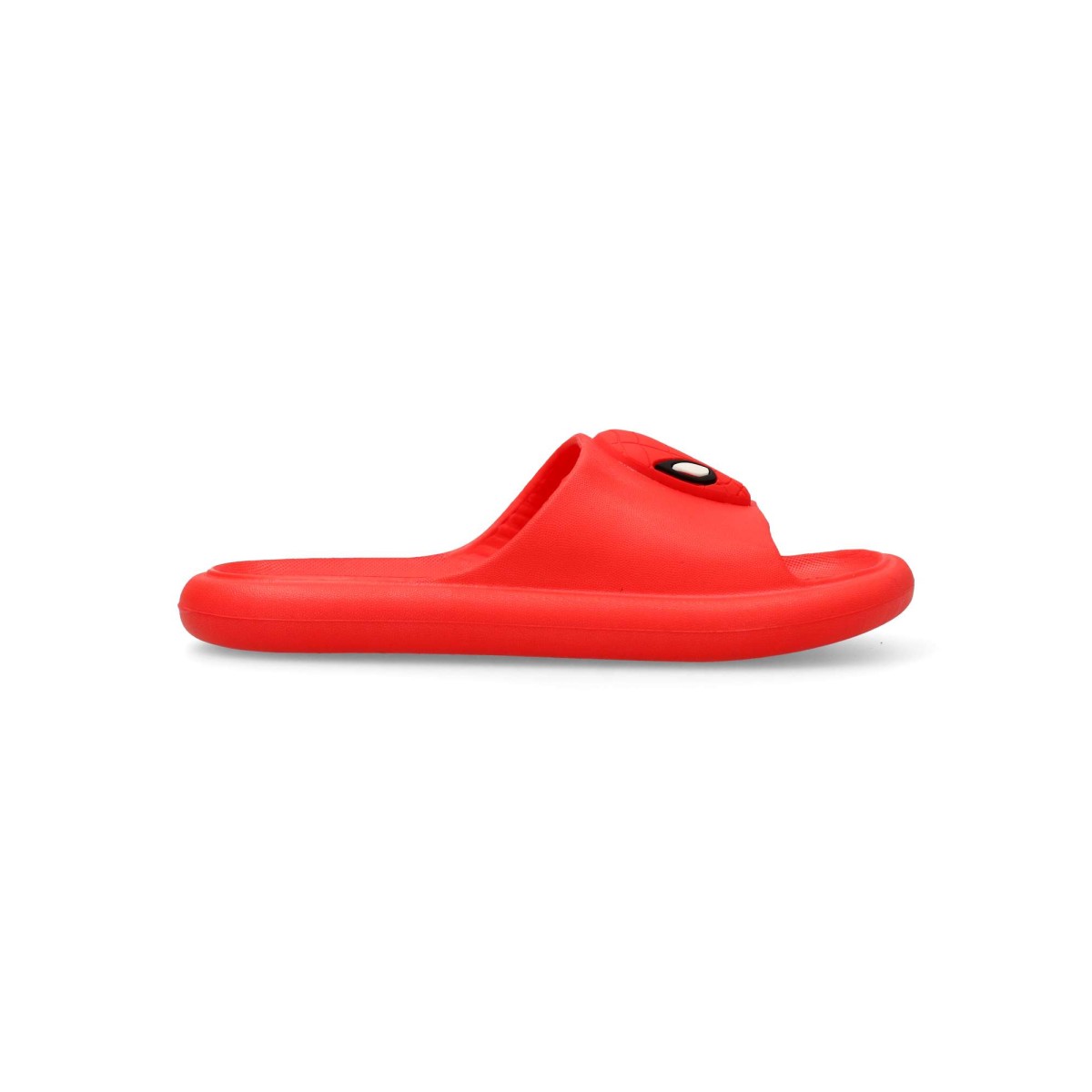 Chancla de playa para niño Spiderman en goma EVA, modelo pala cómodo, ligero y transpirable, color rojo