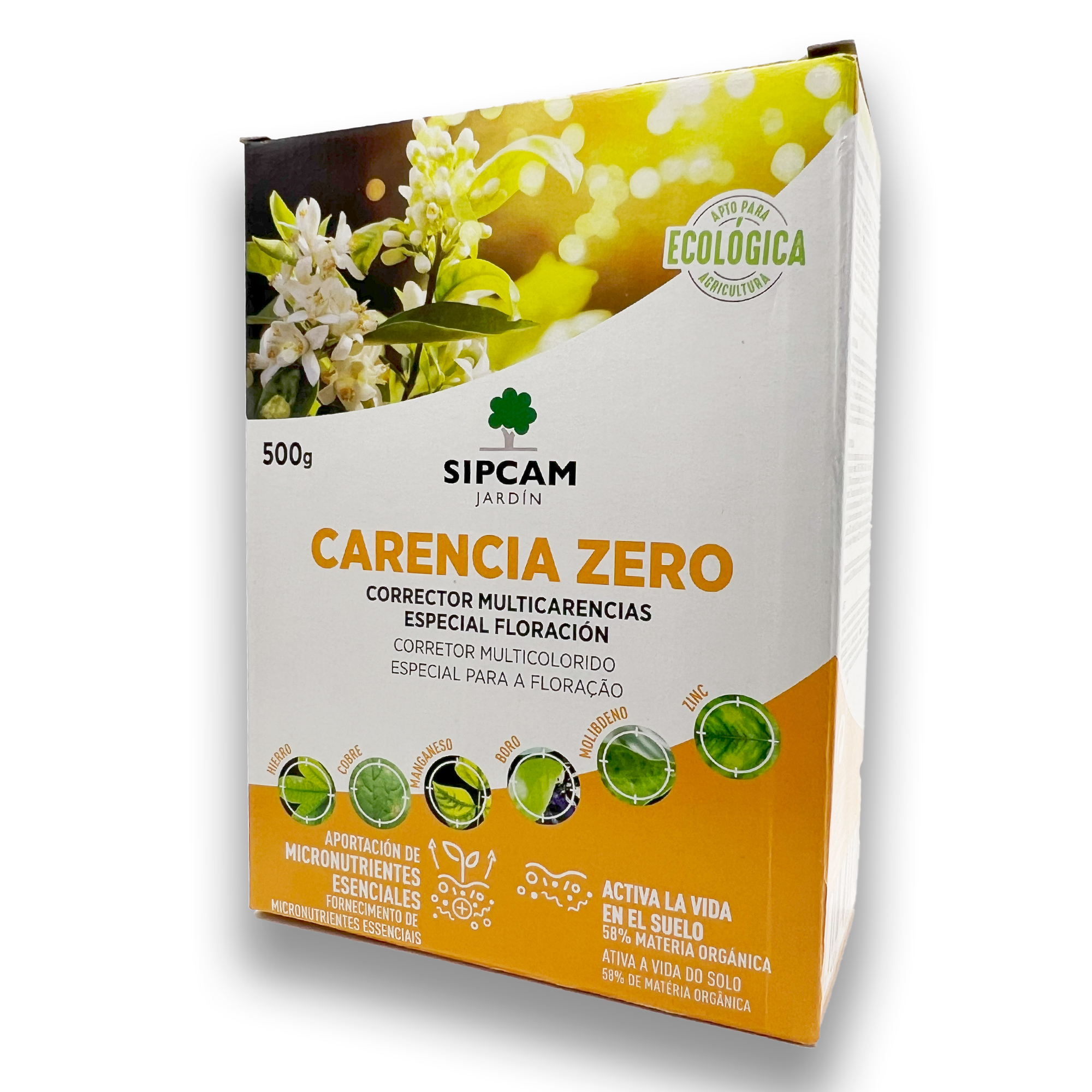 ABONO Corrector Carencias 500 GR ECOLÓGICO Especial para Floración | MUY EFECTIVO | Aporta Micronutrientes Esenciales a tus plantas y árboles CARENCIA ZERO Aplicación directa sin diluir | Nexum Market