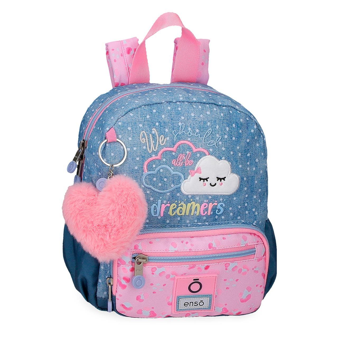 Enso Mochila Escolar Poliéster Dreamer Azul
