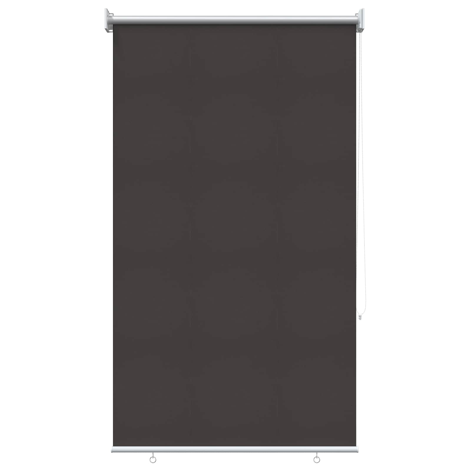vidaXL Persiana enrollable exterior con protección UV Poliéster Multicolor Multitalle