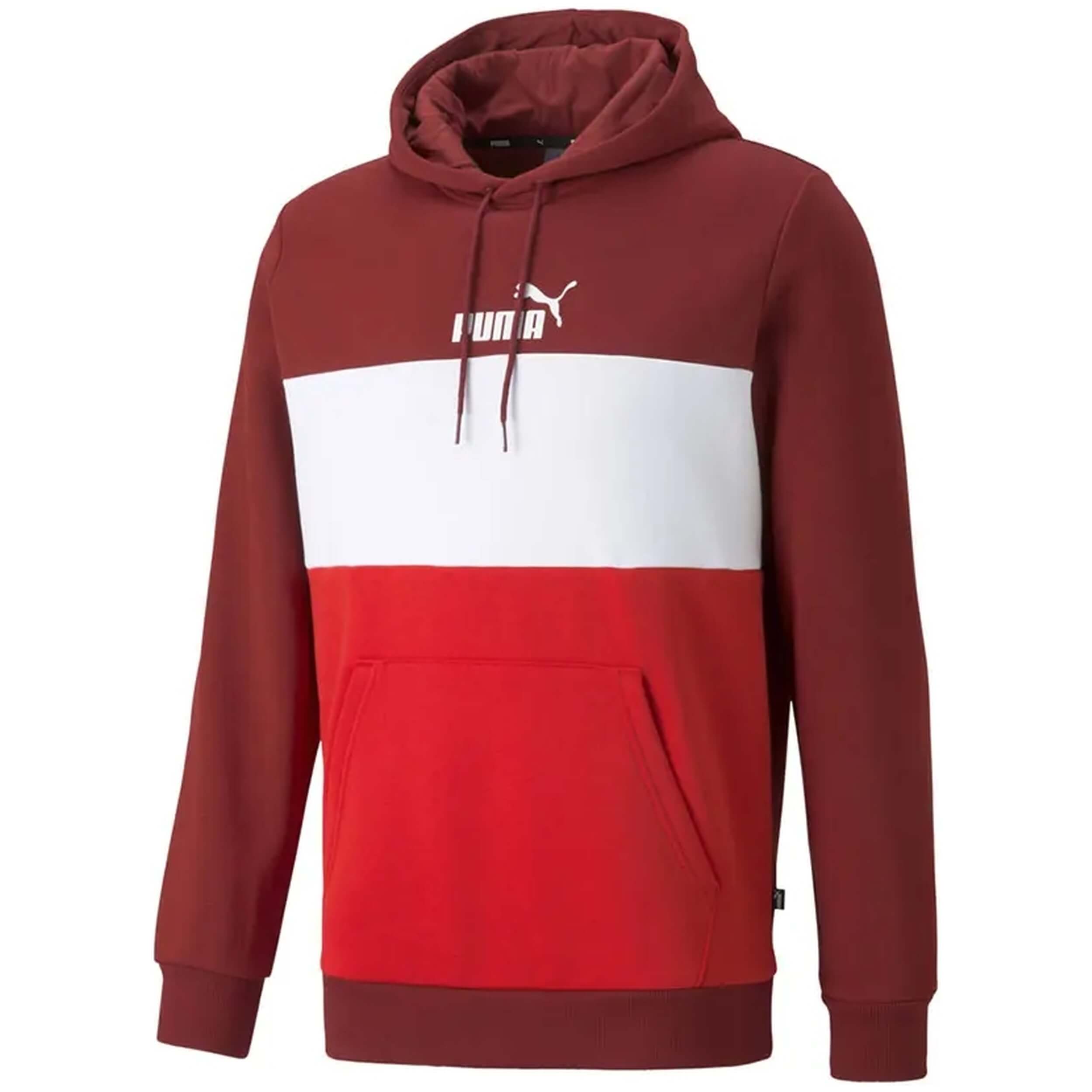 Sudaderas Sin Capucha Puma para Hombre en color Rojo