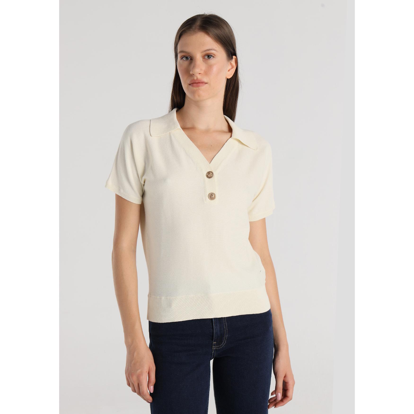 Victorio & Lucchino - Polo Heraldic Buttons Beige