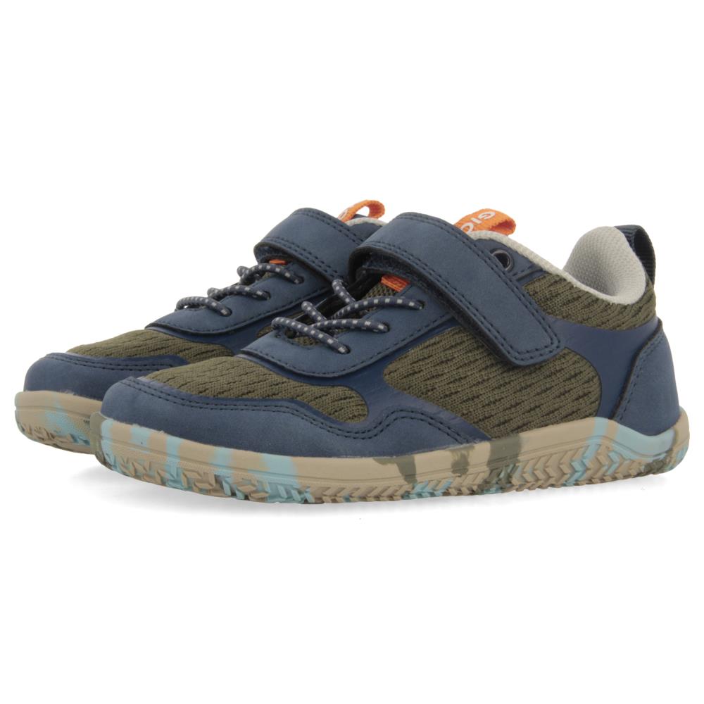 DEPORTIVO RESPETUOSO ERITH KAKI GIOSEPPO BAREFOOT SHOES