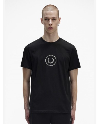 Fred Perry Camiseta Circle Branding T-Shirt