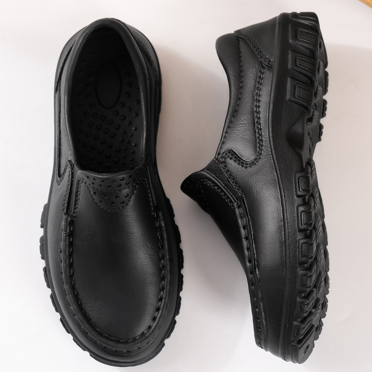 TK Zapatos Casuales Para Hombre Impermeables Antideslizantes Con Suela Gruesa Transpirables Y Suaves Slip-On De Material EVA