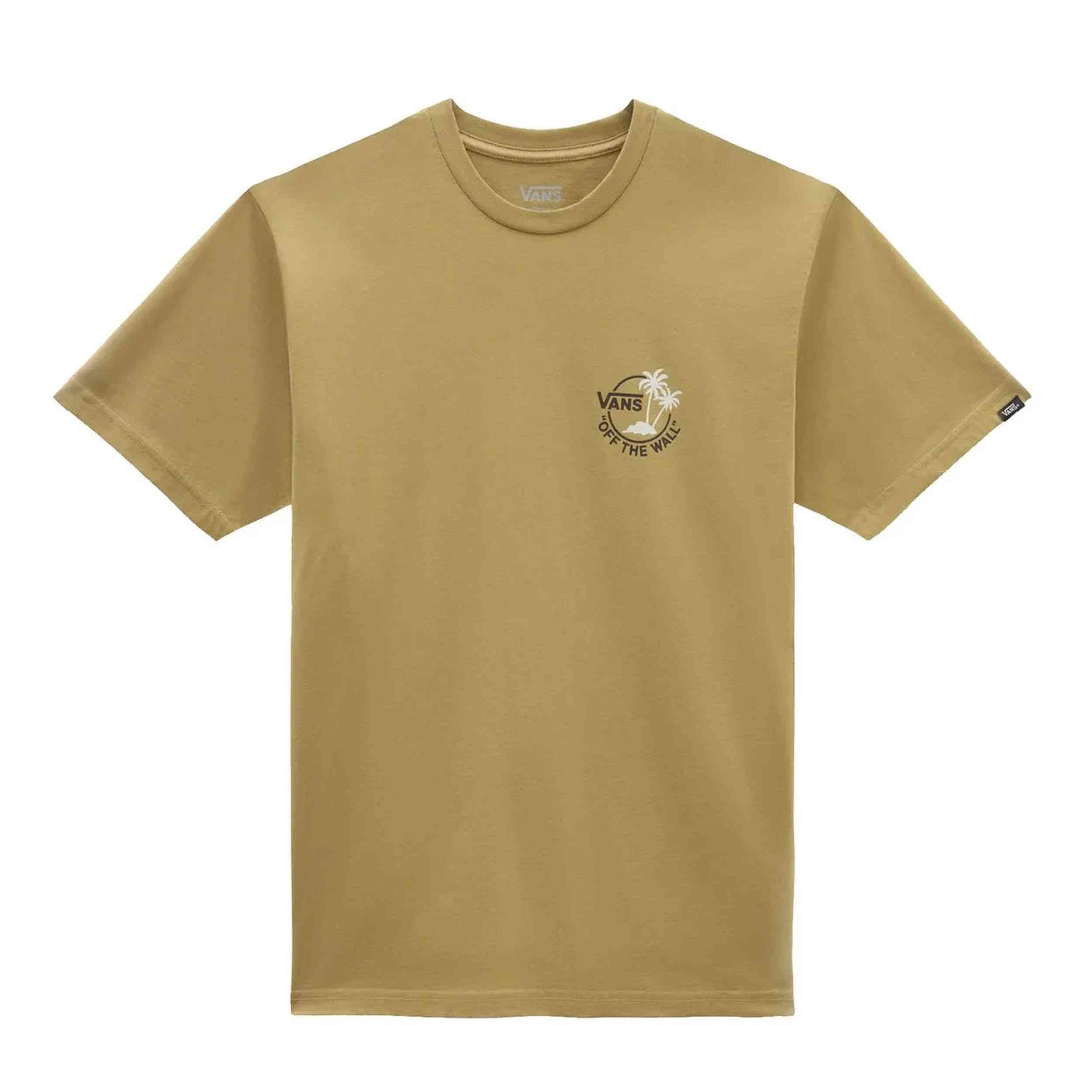 Camiseta Vans modelo Classic Mini Dual Palm Ii Ss en color Mostaza