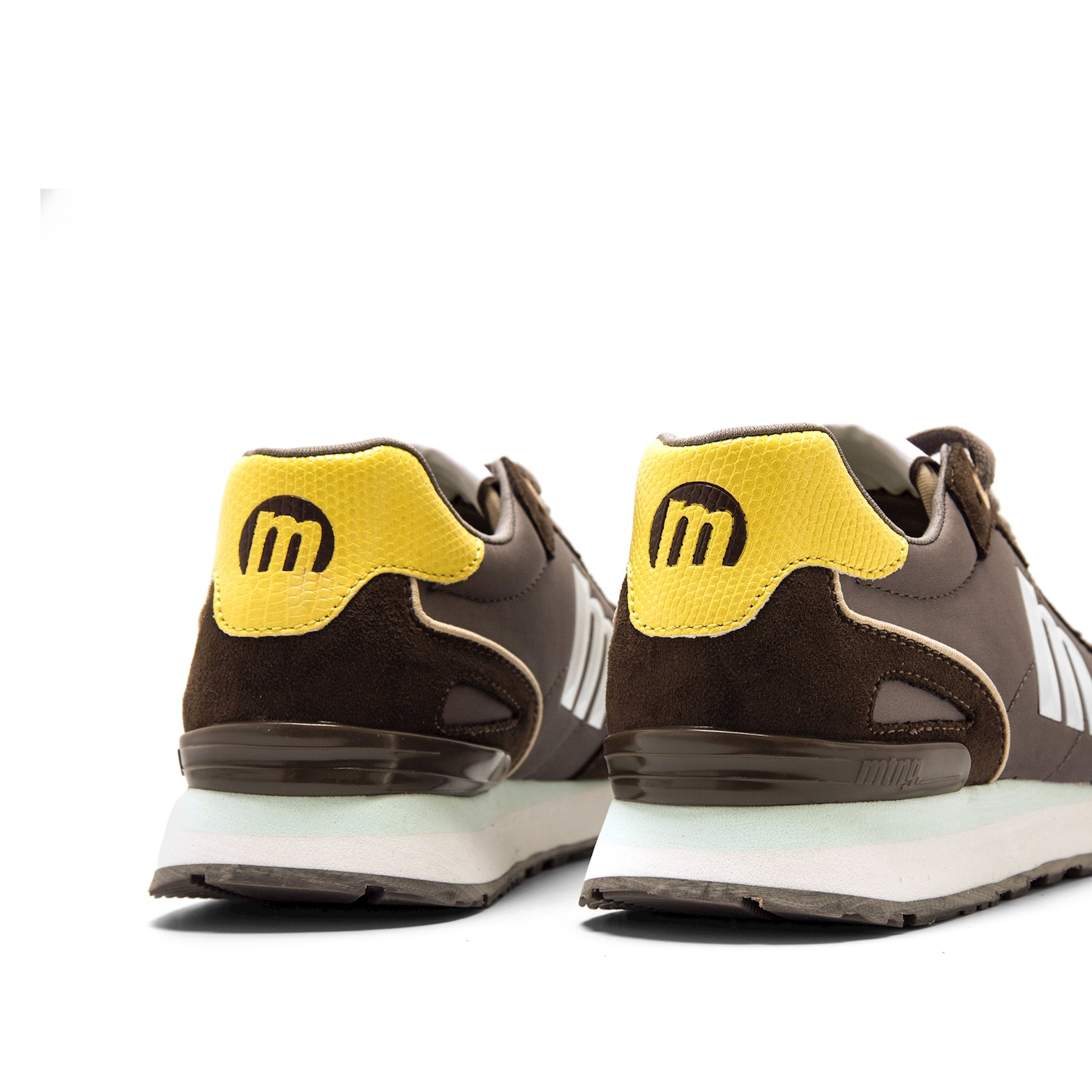 Mustang-MTNG deportivas mujer joggo gris con cierre cordones y tipo de puntera redonda