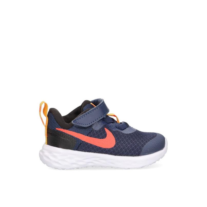 Zapatillas Running Nike - Niño - Suela Plana - Modelo Dd1094 - Color Marino