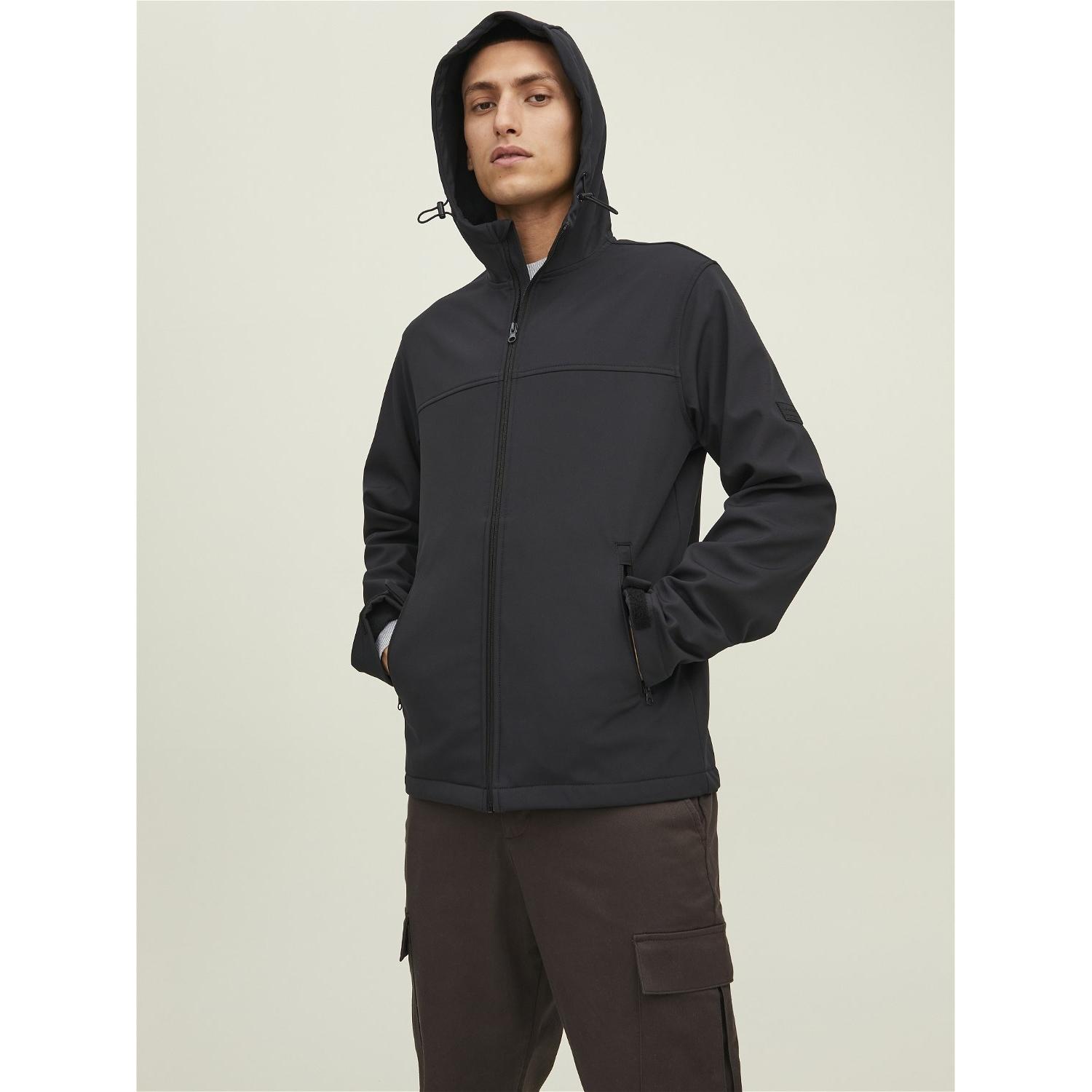 Jack & Jones mod. 12212363 Chaqueta lisa con capucha