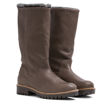 Bota Elodie CA-1642 Salvaje Marrón - Tacón 25mm - Plataforma 10mm