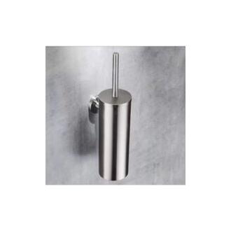 CA Portaescobillas de baño de acero inoxidable 304, cubo largo, cepillo de baño de pie para decoración de baño