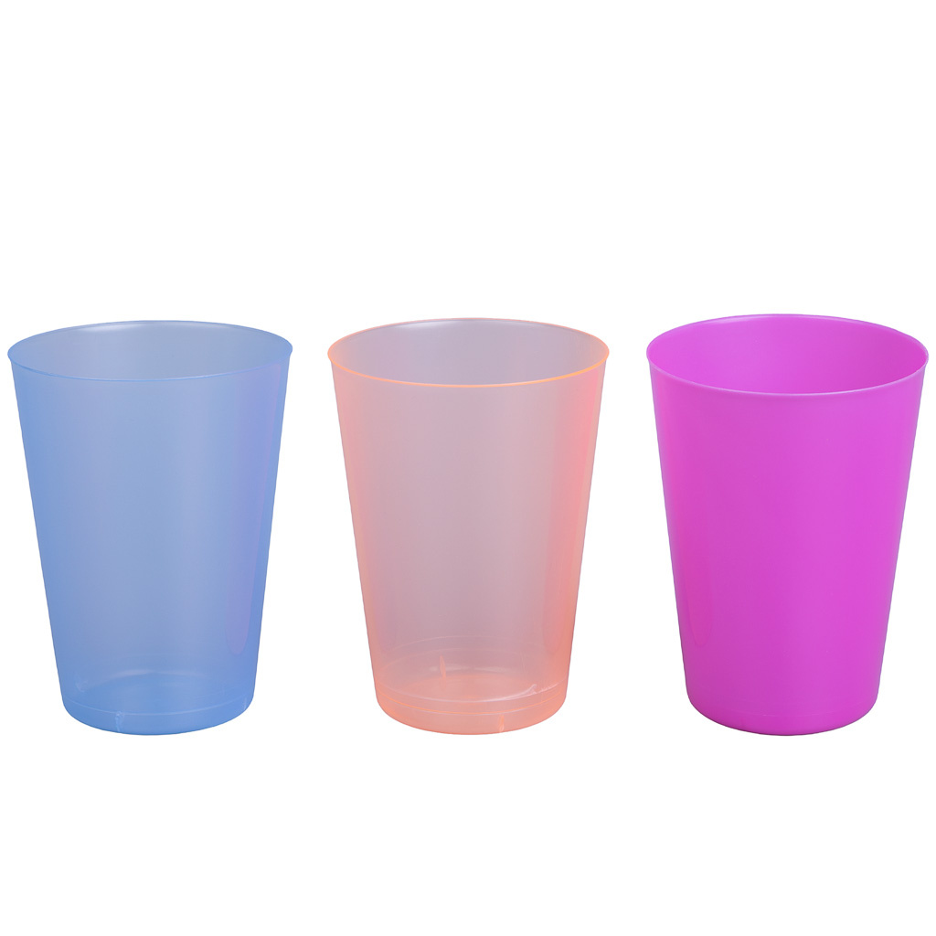 Caja vaso sidra reutilizable de 500 uds 6,5x12,4x9 cm