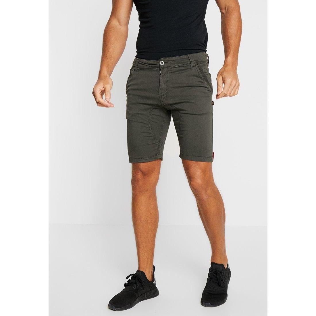 KEROSENE SHORT GREY BLACK ALPHA