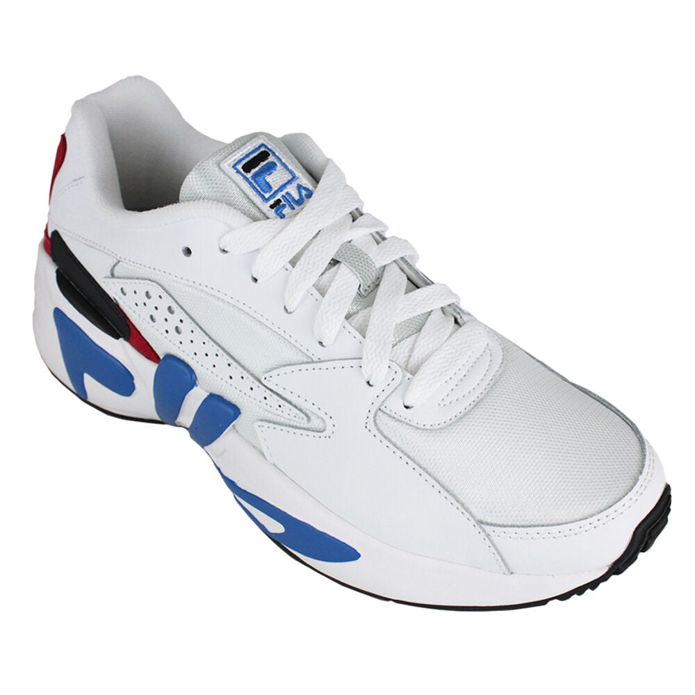 Zapatillas Fila Mindblower Blanco y Azul Eléctrico para Hombre - Estilo y Confort en Moda Urbana