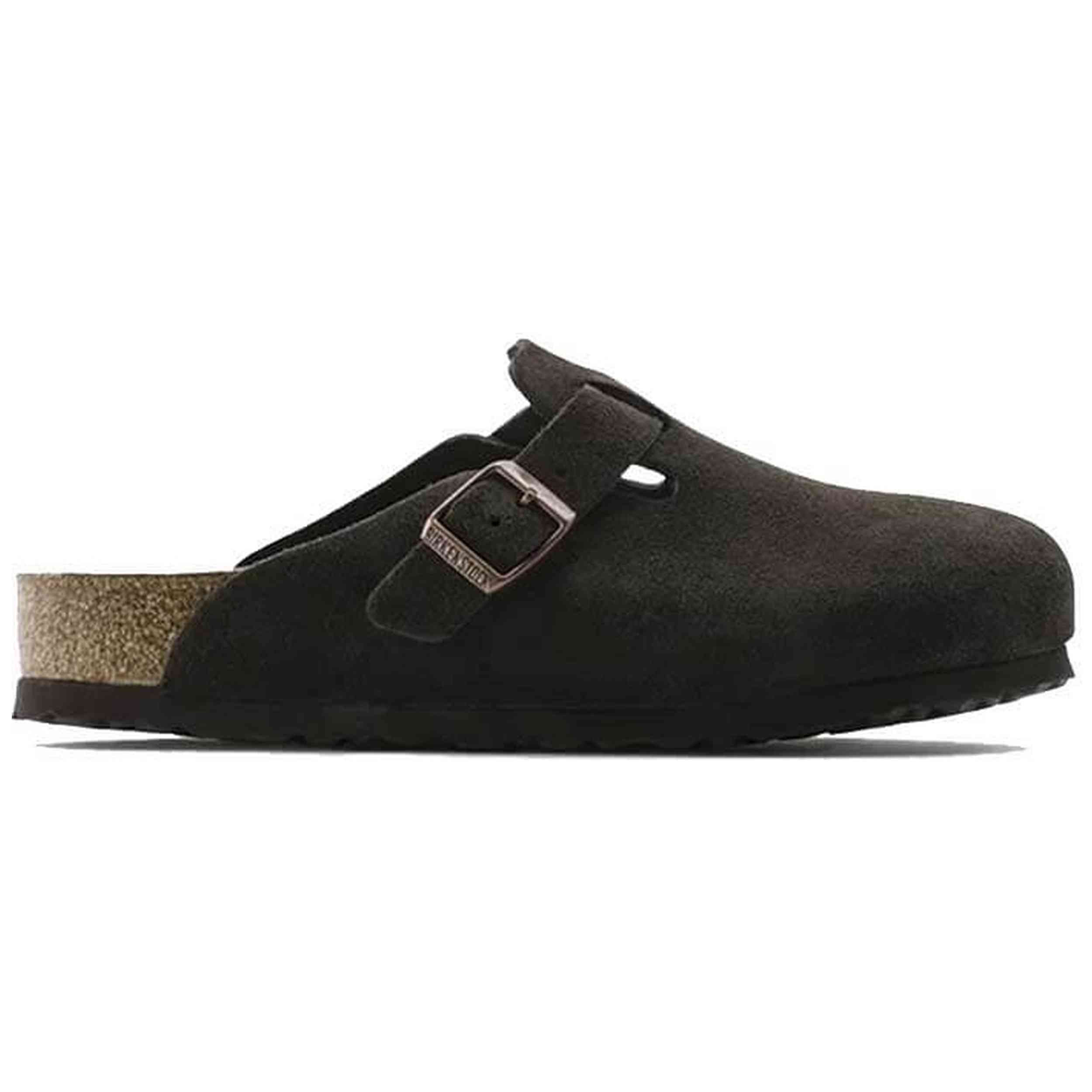 Zuecos Birkenstock modelo 660461 para hombre y mujer en color Negro